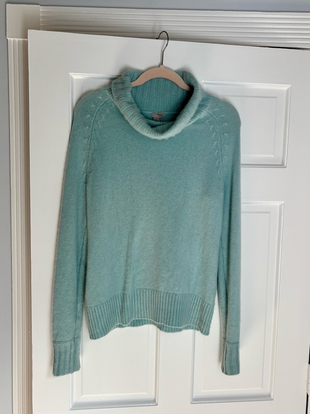 Halogen Aqua 100% Cashmere Cowl Neck Sweater - Women's